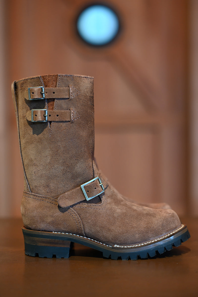 Wesco Boss - Rough 'n' Ready Brown Roughout *Deposit* – Ship John