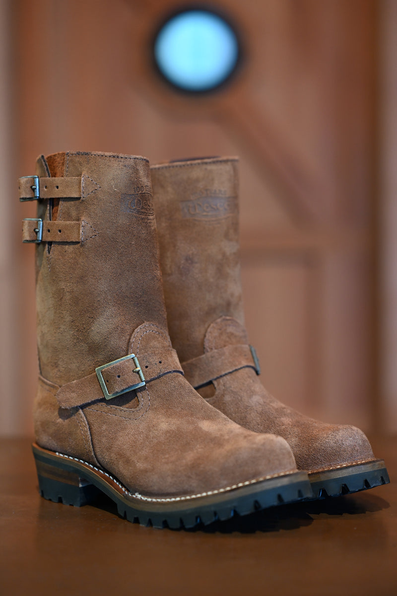 Wesco Boss - Rough 'n' Ready Brown Roughout *Deposit* – Ship John