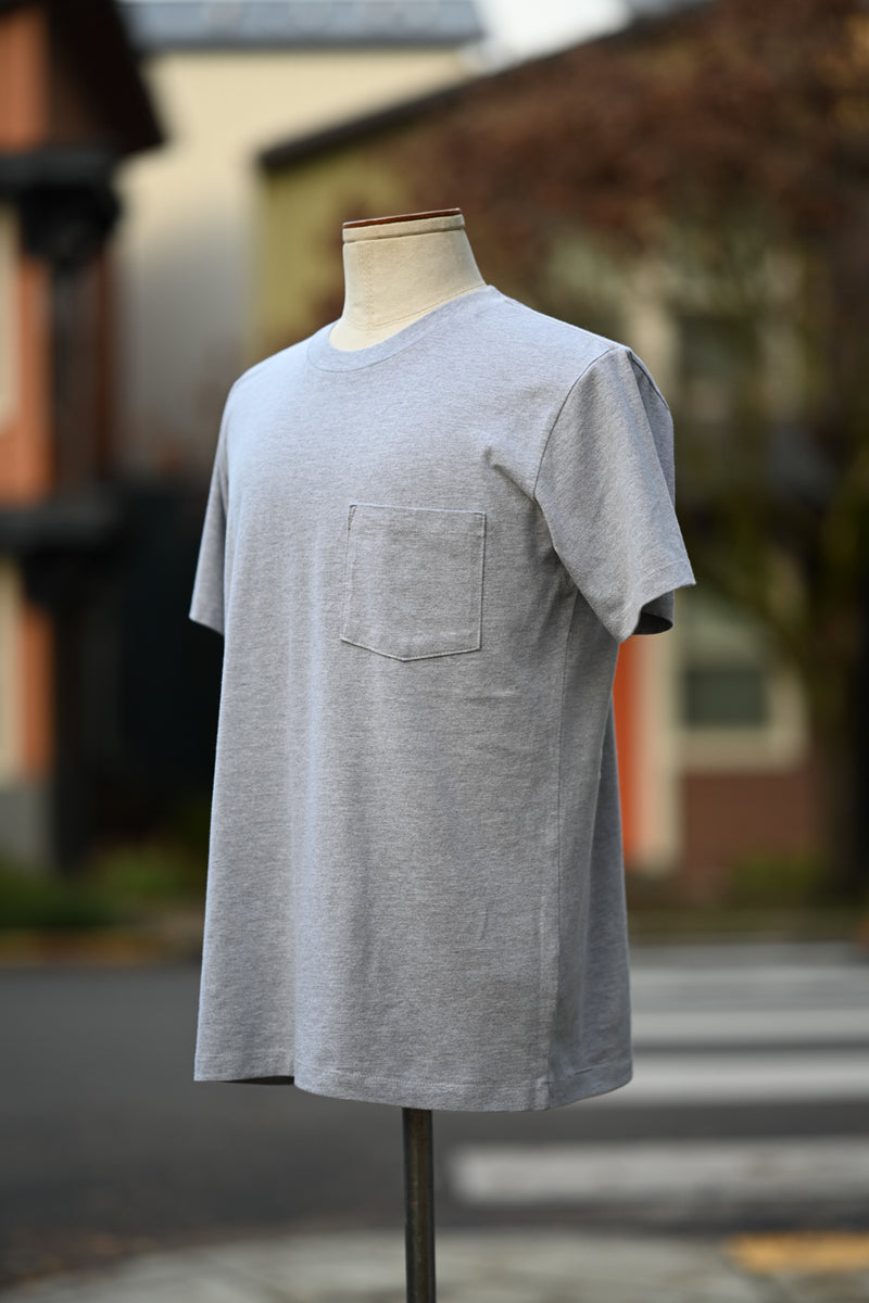 SJ Heather Grey Pocket Tee V2 – Ship John