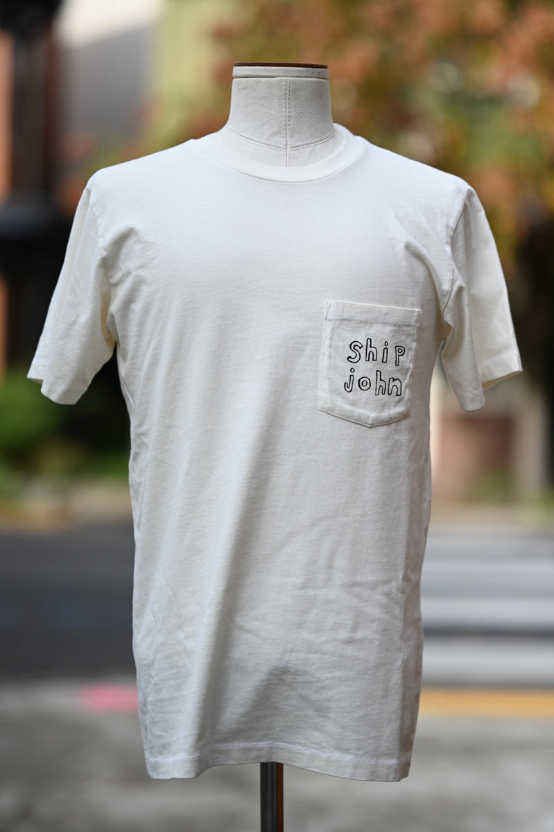 洋楽 Mark A. Smith & Uni' Tee SJ x Tim Root wheelbarrow pocket tee. – Ship John