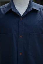 Jerry Shirt - Navy Organic Twill