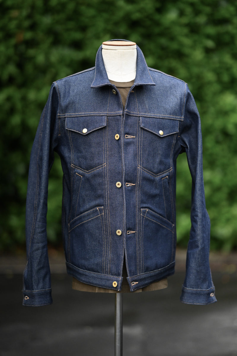 SHIP JOHN(シップジョン)Ramblin Jacket Ramblin' Jacket - Broken Twill Denim – Ship John