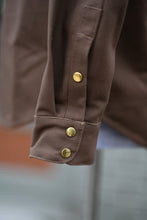 **SECONDS** Townes Shirt - Brown Canvas