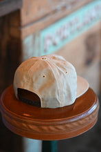 Waxed Wills Hat - Bone - Leather Patch