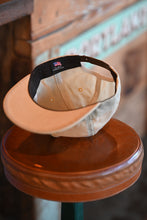 Waxed Wills Hat - Bone - Leather Patch