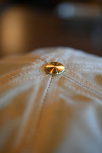 Waxed Wills Hat - Bone - Leather Patch