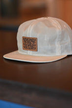 Waxed Wills Hat - Bone - Leather Patch