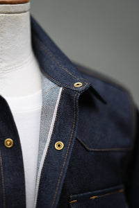 Townes Western Shirt - Indigo Selvedge Denim