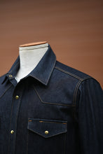 Townes Western Shirt - Indigo Selvedge Denim