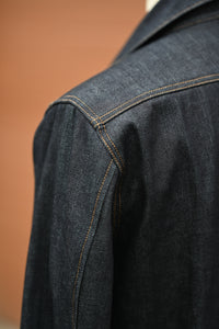 Townes Western Shirt - Indigo Selvedge Denim