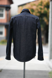 Townes Western Shirt - Indigo Selvedge Denim