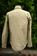 Townes Western Shirt -  Tan 11oz Dry Wax Cotton Canvas