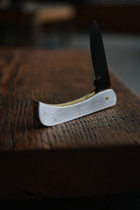 Erling Knives x Ship John Folder  - Aluminum Scale