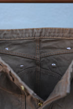 Guthrie Double Knee Work Pants - 18oz Tan Dry Wax Cotton Twill