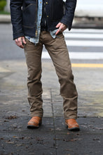 Guthrie Double Knee Work Pants - 18oz Tan Dry Wax Cotton Twill