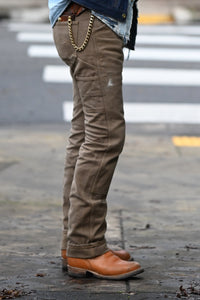 DEPOSIT - Guthrie Double Knee Work Pants - 18oz Tan Dry Wax Cotton