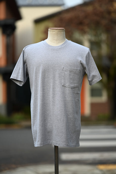 SJ Heather Grey Pocket Tee V2