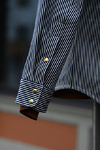 Townes Western Shirt - 12oz Japanese Hickory Stripe Denim