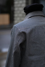 Townes Western Shirt - 12oz Japanese Hickory Stripe Denim