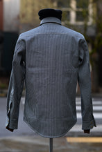 Townes Western Shirt - 12oz Japanese Hickory Stripe Denim