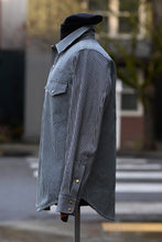 Townes Western Shirt - 12oz Japanese Hickory Stripe Denim