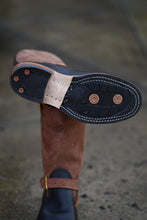 Wesco x Ship John Mister Lou Boots -"Latigo Lou" Chocolate Brown