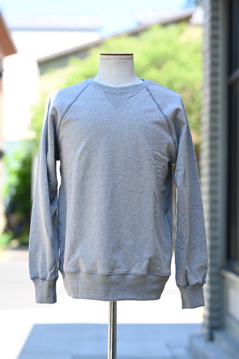 VELVA SHEEN | WV RAGLAN SWEATSHIRT HEATHER GREY