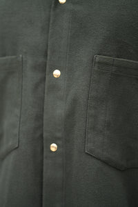 **SECONDS** Jerry Shirt - Olive Moleskin