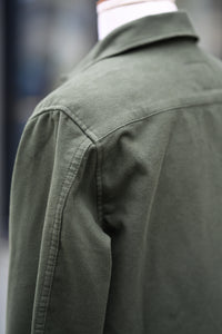 **SECONDS** Jerry Shirt - Olive Moleskin