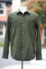 Jerry Shirt - Olive Moleskin