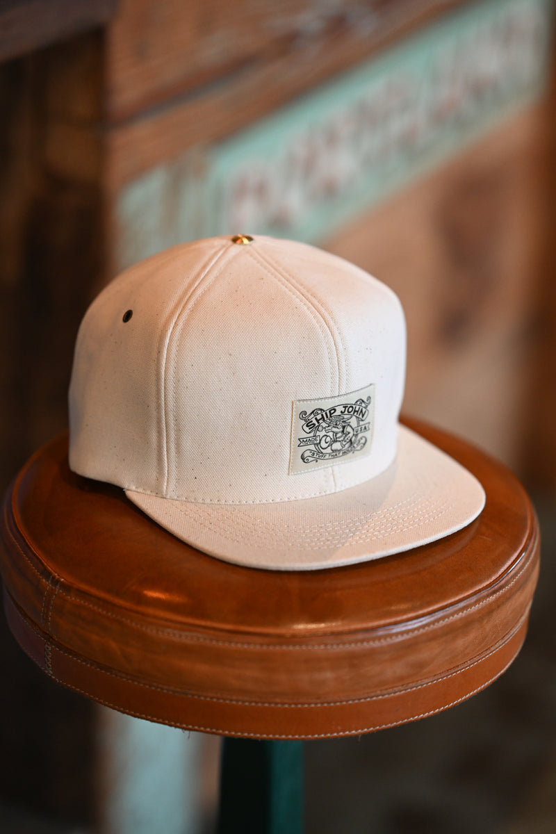 ガチヤマ着用‼️ SHIP JOHN Trucker Hat Trucker Hat - Natural Canvas - Full Foam – Ship John