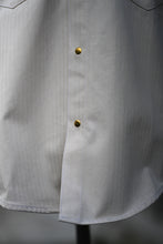 Jerry Shirt - Long Sleeve - Natural Herringbone Twill