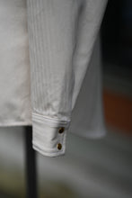 Jerry Shirt - Long Sleeve - Natural Herringbone Twill