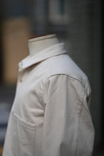 Jerry Shirt - Long Sleeve - Natural Herringbone Twill