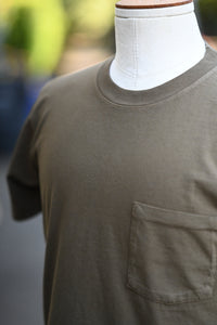 SJ Olive Green Pocket Tee V2