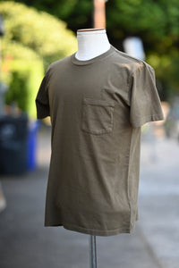 SJ Olive Green Pocket Tee V2