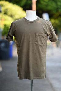 SJ Olive Green Pocket Tee V2