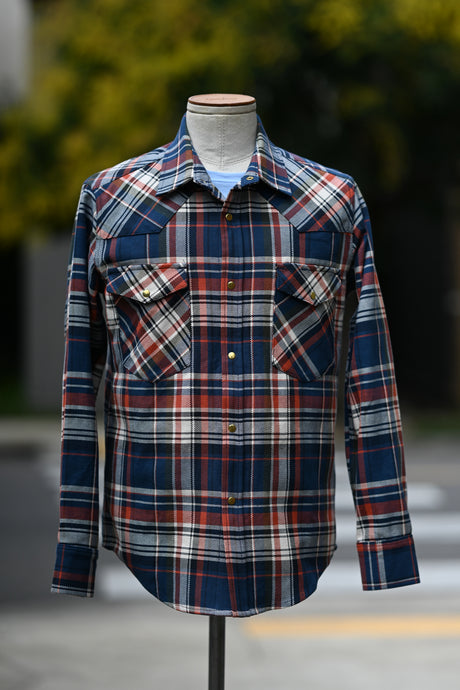Patton Shirt - 9 oz. Japanese Plaid Cotton Flannel