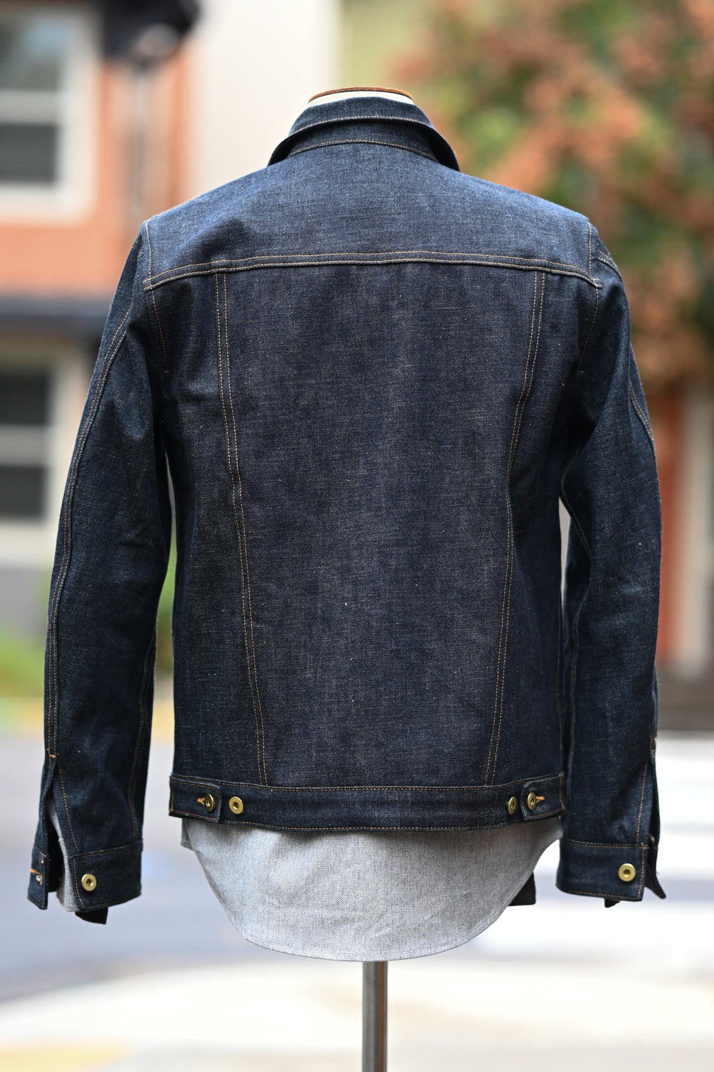 Selvedge Denim Trucker Jacket | Raw Indigo