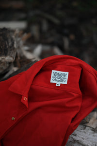 Jerry Shirt - Heirloom Red Moleskin