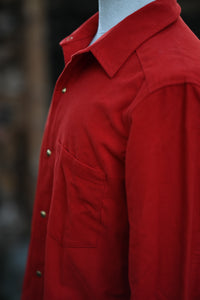 Jerry Shirt - Heirloom Red Moleskin