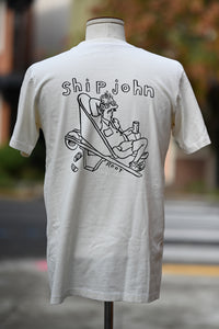 SJ x Tim Root wheelbarrow pocket tee.