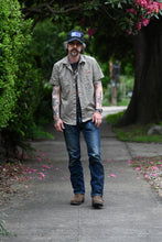 Jerry Shirt - Short Sleeve - Sage Cotton Twill