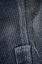 Townes Western Shirt 16oz Indigo Sashiko Ori IN STOCK