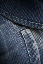 Townes Western Shirt 16oz Indigo Sashiko Ori IN STOCK