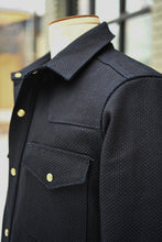 Townes Western Shirt 16oz Indigo Sashiko Ori IN STOCK