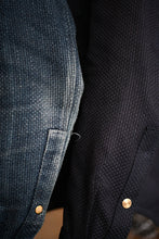 Townes Western Shirt 16oz Indigo Sashiko Ori IN STOCK