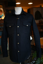 Townes Western Shirt 16oz Indigo Sashiko Ori IN STOCK