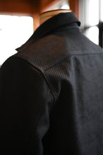 Townes Western Shirt 16oz Indigo Sashiko Ori IN STOCK