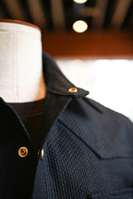 Townes Western Shirt 16oz Indigo Sashiko Ori IN STOCK
